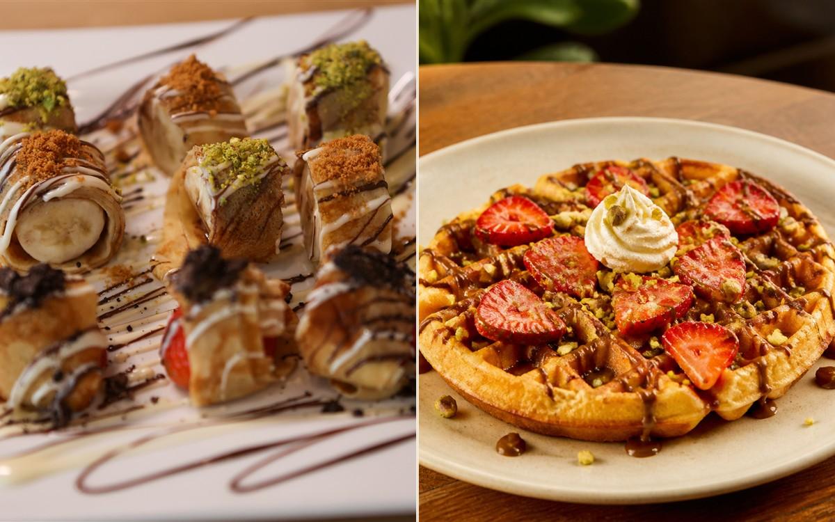 Crepes & Mini Waffles at Roast-n-Toast